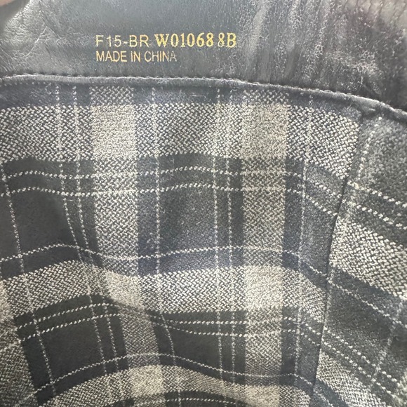 Cole Haan Black Leather Knee High Boots Block Heel Zipper Size 8B - Picture 11 of 13